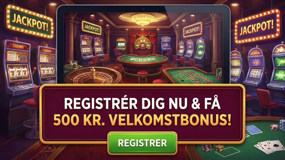 Registrering med bonus